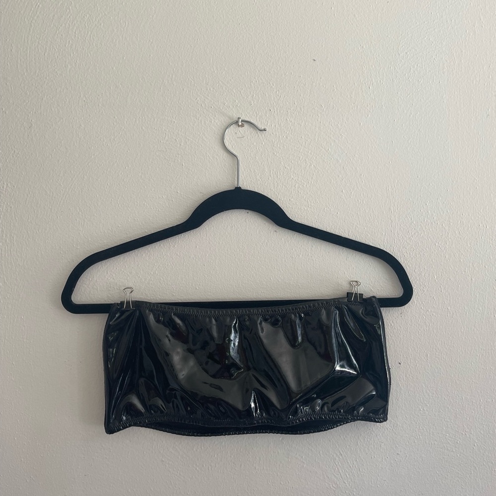triangl leather bandeau